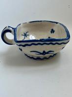 Plateelbakkerij Zenith bakje kom tesje blauw wit, Ophalen of Verzenden