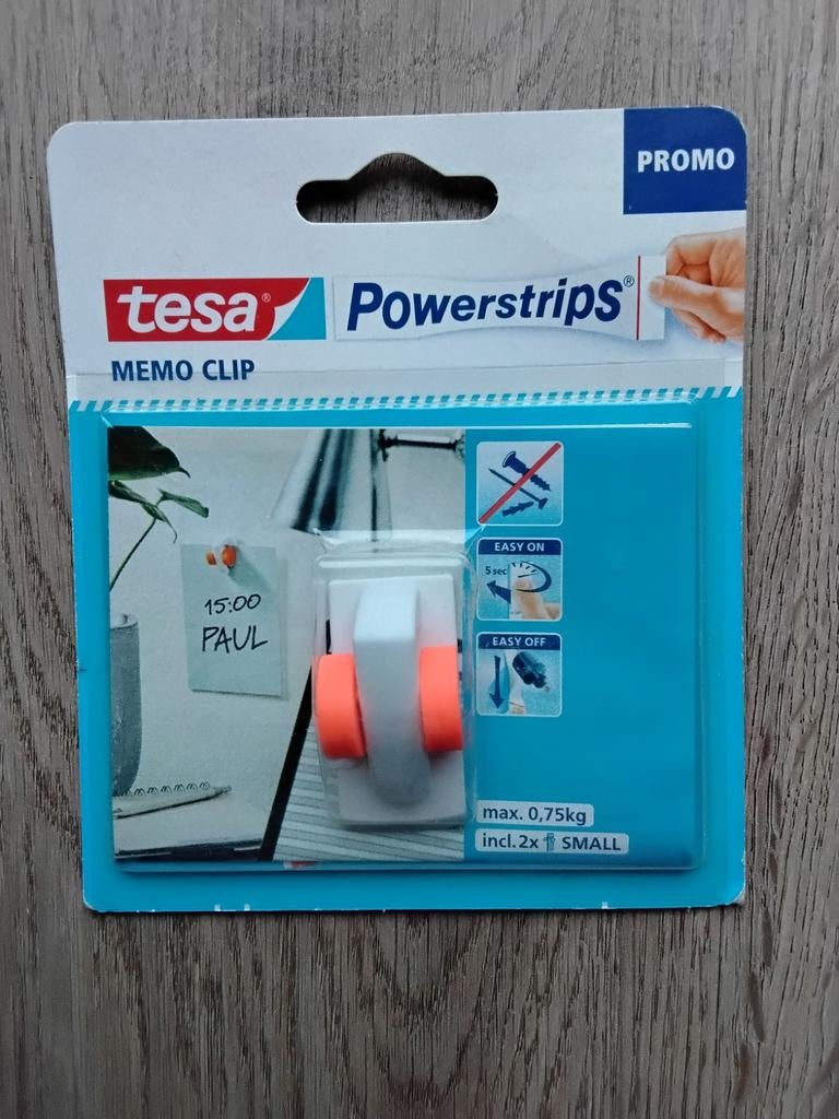 Tesa Powerstrips Memo Clips - Nieuw!, Ophalen
