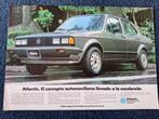 Sheet VW ATLANTIC -  ca. 1980/ Spaans, Gelezen, Volkswagen, Ophalen of Verzenden