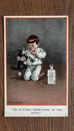 Poes te eten geven. Humor Fred Spurgin,, Verzamelen, Ophalen of Verzenden, Overige thema's