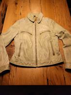 Goosecraft leren bikerjack in mooie lichtgroene kleur, Maat 38/40 (M), Goosecraft, Ophalen of Verzenden, Gedragen
