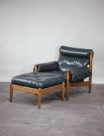 Mid Century Fauteuil Eric Merthen Zweeds Design 60's, Huis en Inrichting, Ophalen, Zo goed als nieuw, Mid Century, 50 tot 75 cm