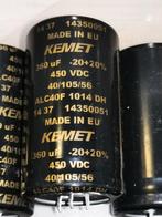 360uF 450V kemet alc40 audio, Ophalen of Verzenden, Nieuw