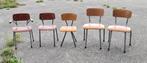 Kinder schoolstoelen industriële stoelen '60, Ophalen