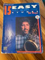 Bob Mintzer - 15 Easy Jazz, Blues & Funk Etudes, Muziek en Instrumenten, Bladmuziek, Gebruikt, Ophalen of Verzenden, Klarinet