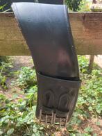 Dressuursingel 65 cm, anatomisch, zwart leer, Rossner, Dieren en Toebehoren, Paarden en Pony's | Hoofdstellen en Tuigage, Ophalen of Verzenden