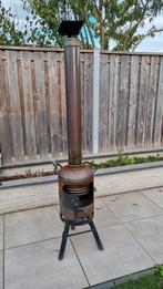 Tuinhaard met ingebouwde RVS warmtewisselaar spiraal., Tuin en Terras, Tuinhaarden, Ophalen, Gebruikt