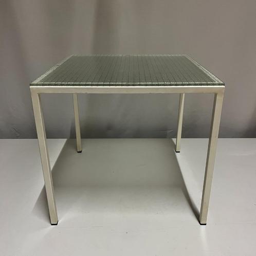 TOTALE LEEGVERKOOPindustrieel design tafel Pilastro Van Pelt, Huis en Inrichting, Tafels | Bijzettafels, Gebruikt, Vierkant, 45 tot 60 cm