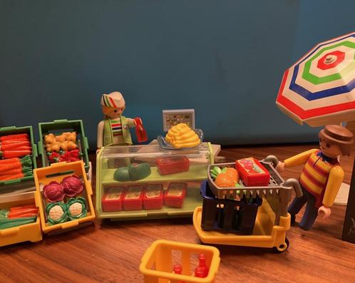 Playmobil groentewinkel 3202, Kinderen en Baby's, Speelgoed | Playmobil, Gebruikt, Complete set, Ophalen of Verzenden