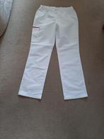 witte broek clinc dress, Ophalen of Verzenden, Zo goed als nieuw, Maat 38/40 (M), Wit