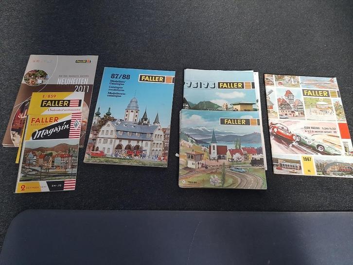 faller catalogi, Hobby en Vrije tijd, Modeltreinen | H0, Zo goed als nieuw, Boek, Tijdschrift of Catalogus, Gelijkstroom of Wisselstroom