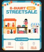 13 September 2025  garage sale  in B- Buurt Reeshof Tilburg, Ophalen, Gebruikt, Vier