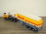 Scania 113M Truck & Petrol Trailer Shell - Tekno 1:50, Tekno, Zo goed als nieuw, Tekno, Verzenden