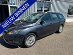 Ford FOCUS Wagon 1.8 Limited Flexi Fuel (bj 2010), Euro 5, Stof, Zwart, 4 cilinders