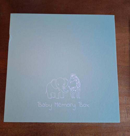 Baby memory bewaardoos, Kinderen en Baby's, Kraamcadeaus en Geboorteborden, Zo goed als nieuw, Ophalen of Verzenden