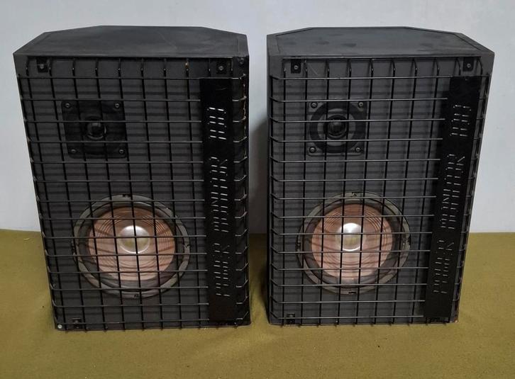 2 x Philips Power Monitor 100, Audio, Tv en Foto, Luidsprekers, Gebruikt, Front, Rear of Stereo speakers, 120 watt of meer, Philips