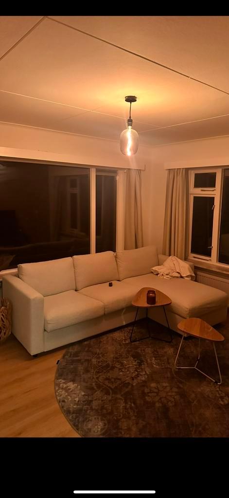 Hoekbank vimle, Huis en Inrichting, Banken | Complete zithoeken, Gebruikt, Ophalen