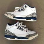 Nike Air Jordan 3 Retro True Blue (2016) MT38, Ophalen, Wit, Sneakers of Gympen, Gedragen