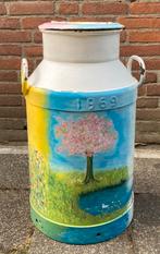 Mooie beschilderde melkbus uit 1969 VCZ Vorden, Antiek en Kunst, Curiosa en Brocante, Ophalen