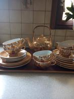 Thee Servies 6-persoons van Chinees eierschaal Porselein, Antiek en Kunst, Antiek | Servies compleet, Ophalen