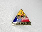 Geëmailleerde pin US Army 1st Armored Division, Verzamelen, Verzenden, Landmacht, Amerika, Embleem of Badge