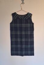 Vintage geruite jurk groen/blauw C&A (retro), Kleding | Dames, Maat 38/40 (M), Blauw, Ophalen of Verzenden, Zo goed als nieuw