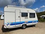 Caravan CHATEAU CALYPSO 400 TZF 2008 lichtgewicht, Treinzit, Hordeur, Dwarsbed, Particulier