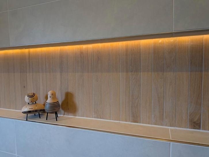 Houtlook tegels - 5.76 m2, Doe-het-zelf en Verbouw, Tegels, Nieuw, Wandtegels, Keramiek, 60 cm of meer, Minder dan 20 cm, 5 tot 10 m²
