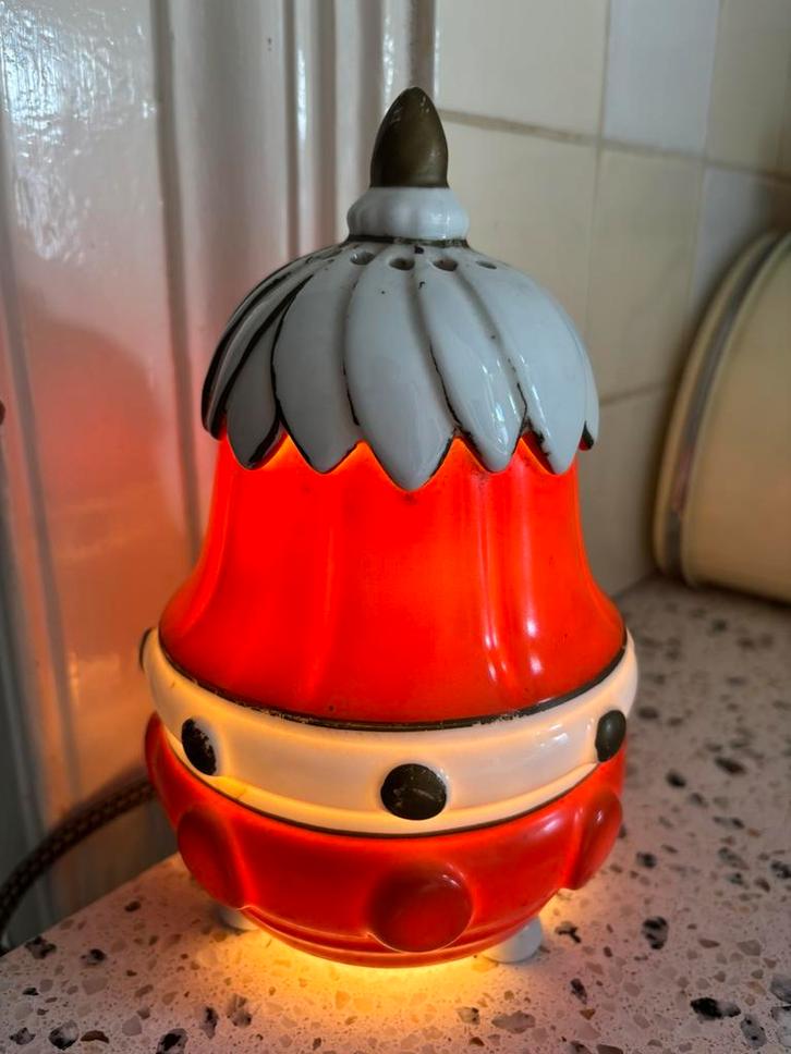 Oranje parfum lampje, Antiek en Kunst, Antiek | Lampen, Ophalen