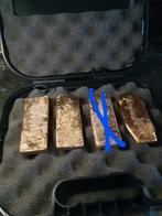 Goud baar 3x totaal 787 gram, Ophalen of Verzenden