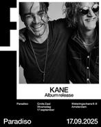 2 tickets voor KANE in Paradiso op 17-09-2025, Tickets en Kaartjes, Concerten | Pop, Twee personen, September