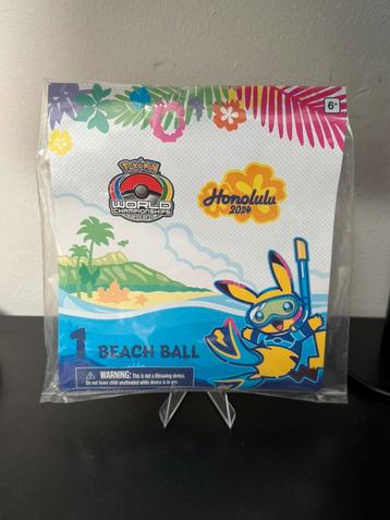 Pokémon World Championships 2024 Beachball Honolulu Hawaii beschikbaar voor biedingen