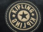 KIPLING😎 portefeuille klittenband sluiting, Verzenden, Zo goed als nieuw, Zwart, Kipling