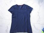 134-140 TOMMY HILFIGER blauw shirt, Kinderen en Baby's, Kinderkleding | Maat 134, Ophalen of Verzenden, Zo goed als nieuw, Meisje