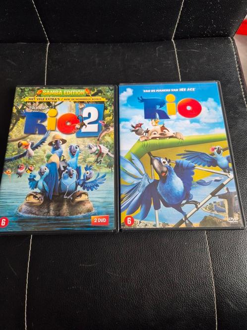 Rio 1 en 2, Cd's en Dvd's, Dvd's | Tekenfilms en Animatie, Zo goed als nieuw, Ophalen of Verzenden