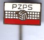 PZPS Poolse volleybal bond koper speldje ( Y_054 ), Verzenden, Zo goed als nieuw, Sport, Speldje of Pin