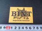 sticker BINT beijerlands initiatief, Ophalen, Zo goed als nieuw