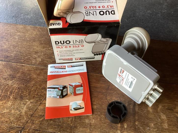 Duo LNB - Astra 1 & 3 Ontvangst, Audio, Tv en Foto, Schotelantennes, Nieuw, (Schotel)antenne, Overige merken, Ophalen