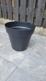 Grijze kunststof plantbak, Ophalen, Kunststof, Gebruikt, Minder dan 60 cm