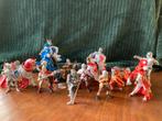 vintage PAPO ridders te paard strijders te voet actiefiguren, Ophalen of Verzenden, Zo goed als nieuw