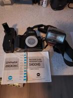 Minolta 800 SI + Minolta Flitser 5400 HS, Ophalen, Gebruikt, Spiegelreflex, Minolta