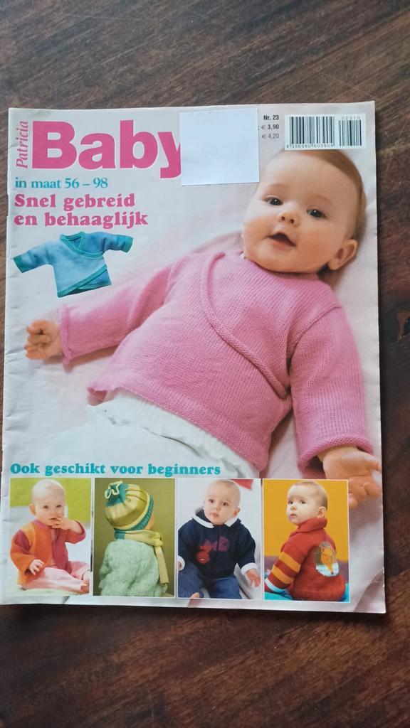 Patricia baby,  snelle en eenvoudige breipatronen, Hobby en Vrije tijd, Breien en Haken, Zo goed als nieuw, Breien, Patroon of Boek