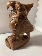 Pita Maha art deco Bali papegaai hout, Ophalen of Verzenden
