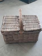 picknick mand, Mand, Rond, Ophalen of Verzenden, Zo goed als nieuw