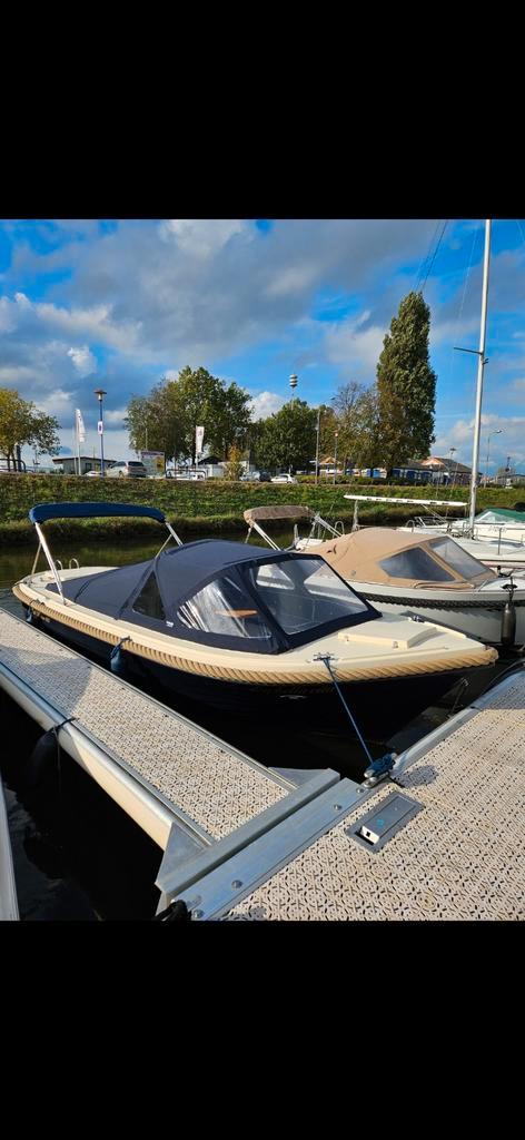 Oudhuijzer 620 Sloep - Prachtexemplaar!, Watersport en Boten, Motorboten en Motorjachten, Polyester, 6 tot 9 meter, Benzine, Ophalen