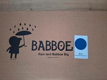 Nieuw! Babboe Big Big-E regentent met tentstokken blauw beschikbaar voor biedingen