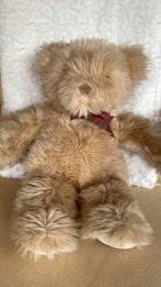 Ruigharige blonde Teddybeer 45 cm lang, Ophalen of Verzenden, Zo goed als nieuw, Stoffen beer, Overige merken