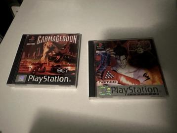 Tekken 3 + Carmageddon (Playstation / PSX) beschikbaar voor biedingen