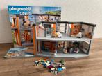 Playmobil ziekenhuis, helikopter, motor, rolstoel, Ophalen of Verzenden, Zo goed als nieuw, Complete set