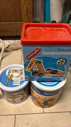 3 doosjes met houten blokken en constructie materiaal, Ophalen of Verzenden, Overige typen